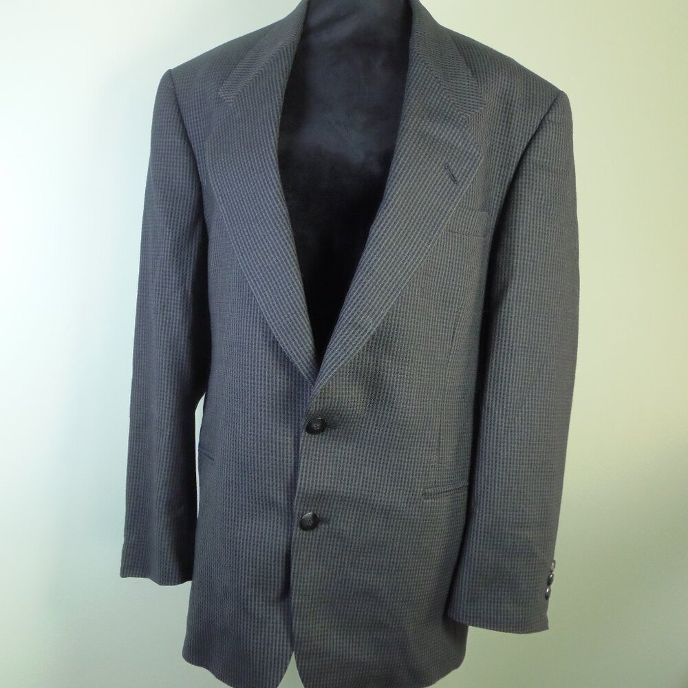 Vintage Pierre Cardin Men's 100% Wool Sports Jacket 46-48R ACWU Labeled Sports
